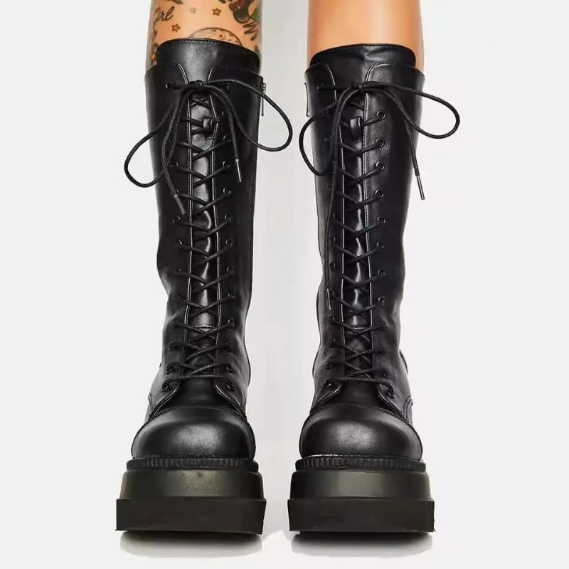 Leather Boots Shoes