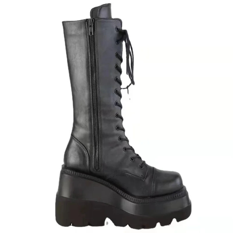 Leather Boots Shoes
