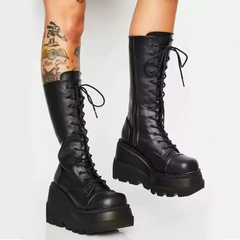 Leather Boots Shoes