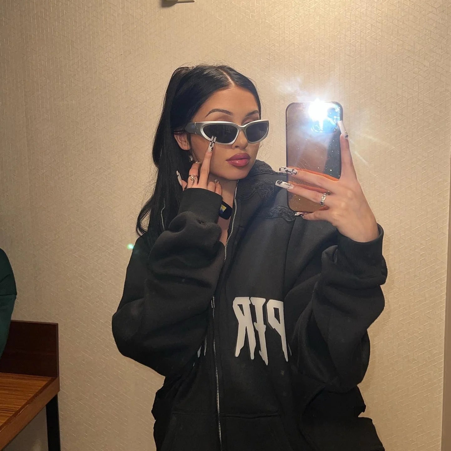 Spider Zip Hoodie