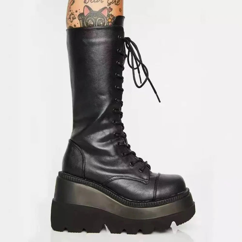 Leather Boots Shoes