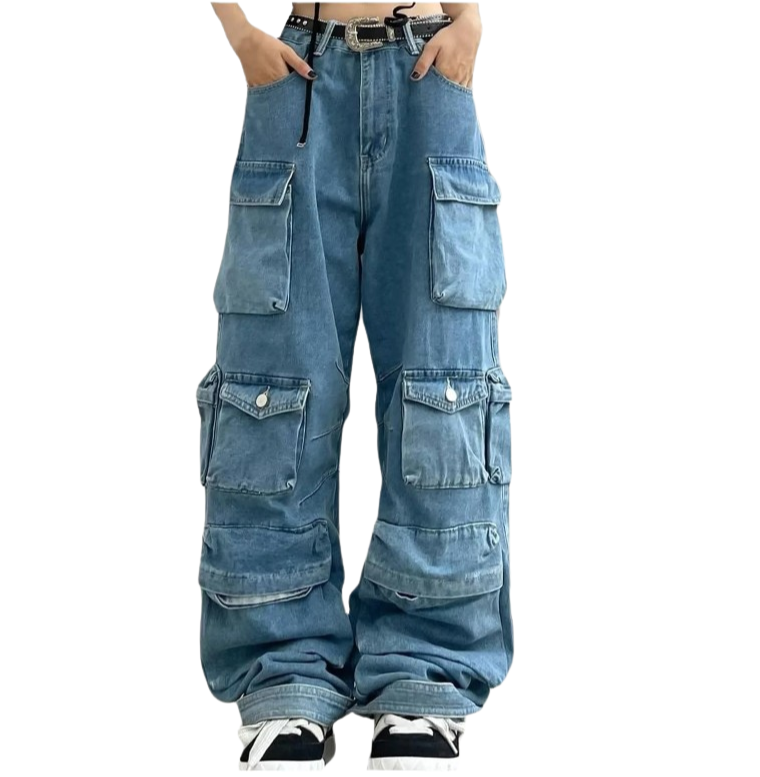 Cargo Jeans Pants