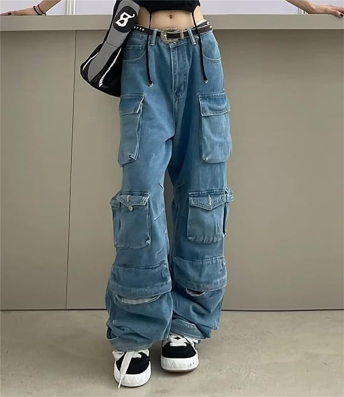 Cargo Jeans Pants