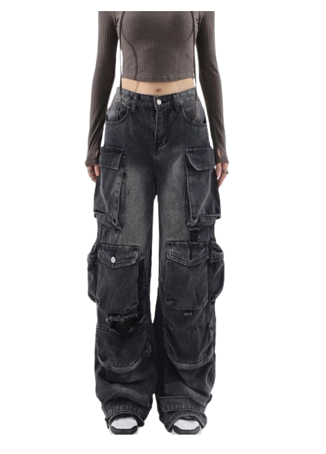 Black Baggy Jeans