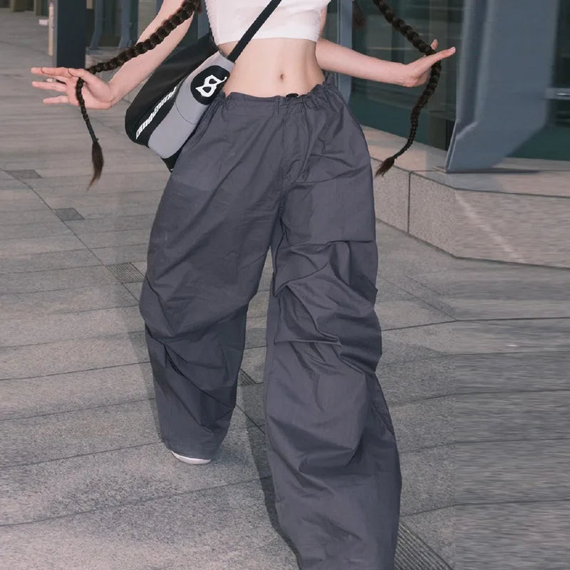 Gray Cargo Pants