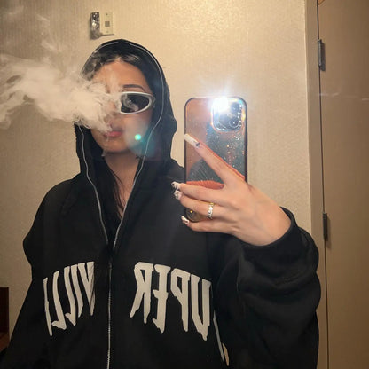 Spider Zip Hoodie