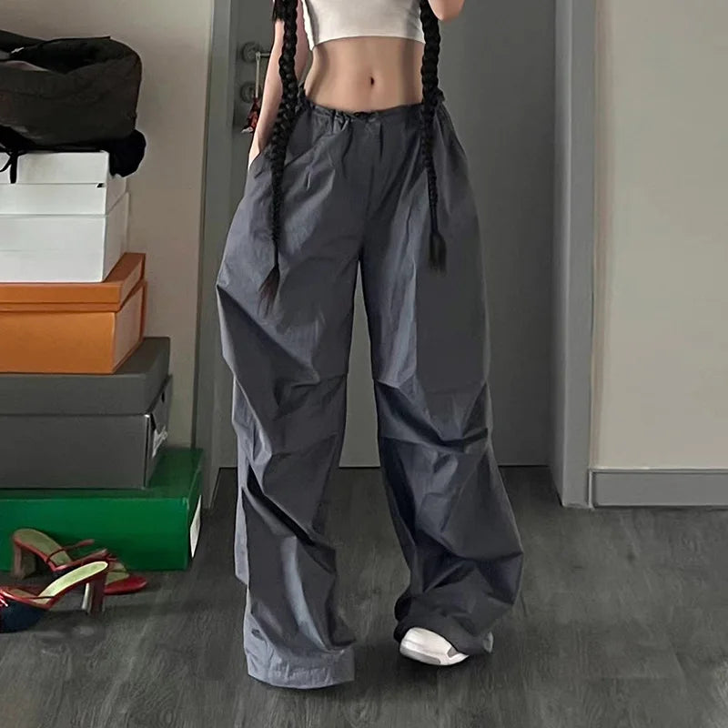 Gray Cargo Pants